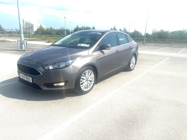 Ford Focus Saloon, Diesel, 2017, Brown