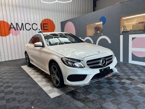 Mercedes-Benz C-Class Saloon, Petrol, 2015, White