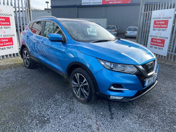 Nissan Qashqai MPV, Petrol, 2018, Blue