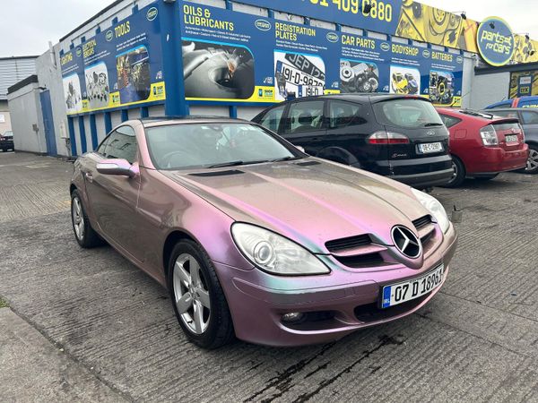 Mercedes-Benz SLK Convertible, Petrol, 2007, Silver