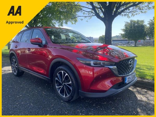 Mazda CX-5 SUV, Diesel, 2022, Red