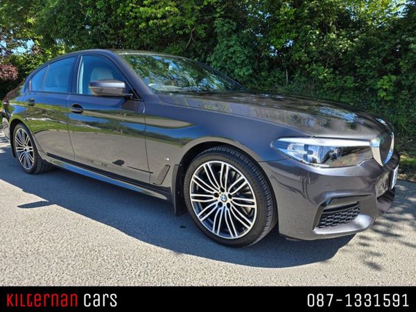 BMW 5-Series Saloon, Petrol Plug-in Hybrid, 2019, Grey