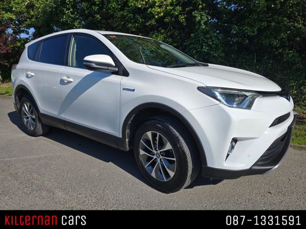 Toyota RAV4 SUV, Petrol Hybrid, 2018, White