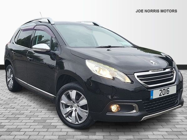 Peugeot 2008 Estate, Petrol, 2016, Black