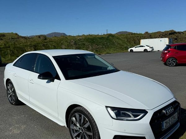 Audi A4 Saloon, Diesel, 2021, White