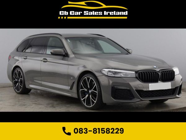 BMW 5-Series Estate, Diesel Hybrid, 2021, Grey