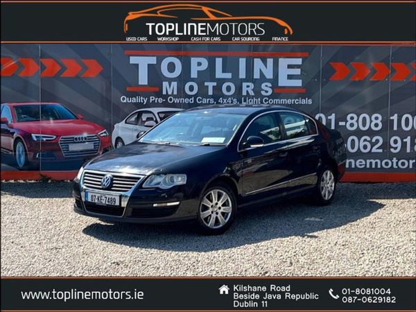 Volkswagen Passat Saloon, Petrol, 2007, Black
