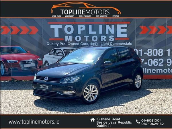 Volkswagen Polo Hatchback, Petrol, 2016, Black