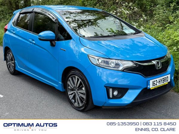 Honda Fit Hatchback, Petrol Hybrid, 2016, Blue