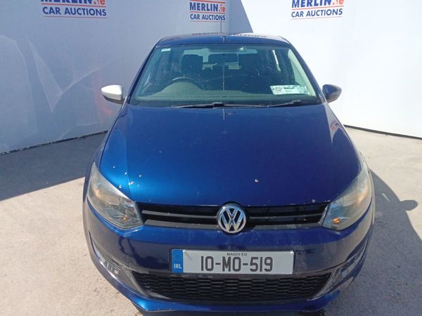 Volkswagen Polo Hatchback, Petrol, 2010, Blue