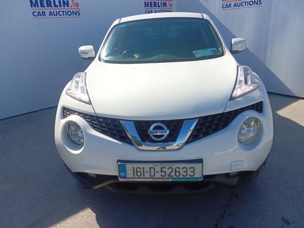 Nissan Juke Hatchback, Petrol, 2016, White