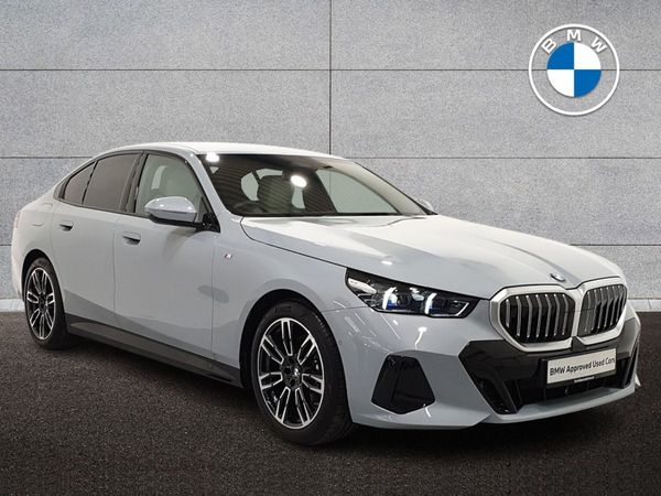 BMW 5-Series Saloon, Petrol Hybrid, 2025, Grey