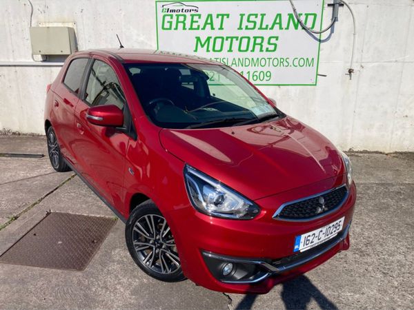 Mitsubishi Mirage Hatchback, Petrol, 2016, Red