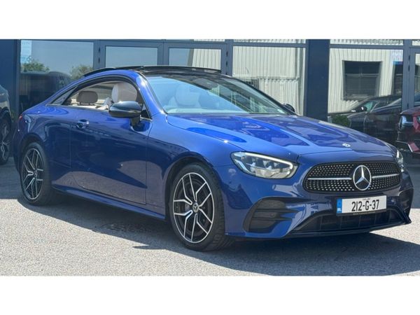 Mercedes-Benz E-Class Coupe, Diesel, 2021, Blue