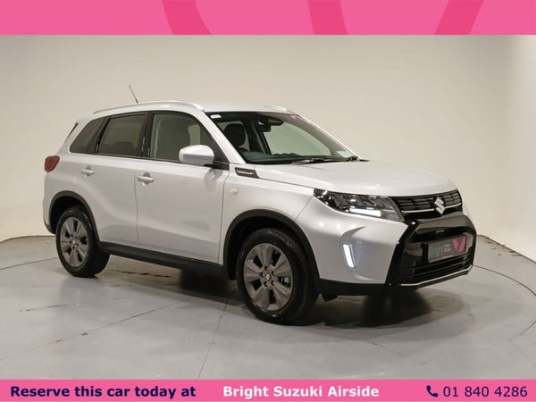 Suzuki Vitara SUV, Petrol Hybrid, 2025, Silver