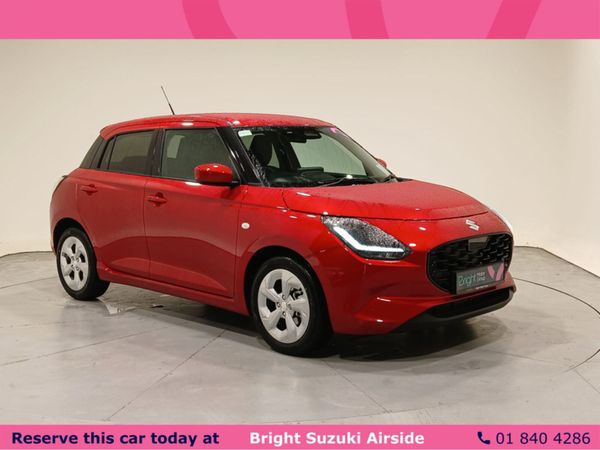 Suzuki Swift Hatchback, Petrol Hybrid, 2025, Red