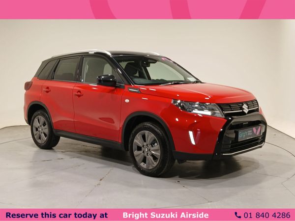 Suzuki Vitara SUV, Petrol Hybrid, 2025, Red