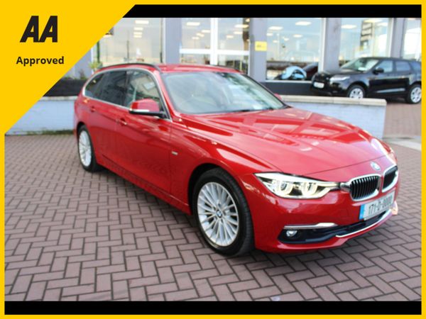 BMW 3-Series Estate, Diesel, 2017, Red
