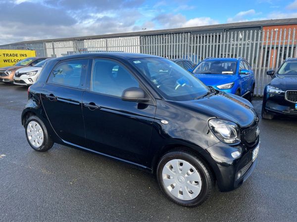 Smart Forfour Hatchback, Petrol, 2018, Black