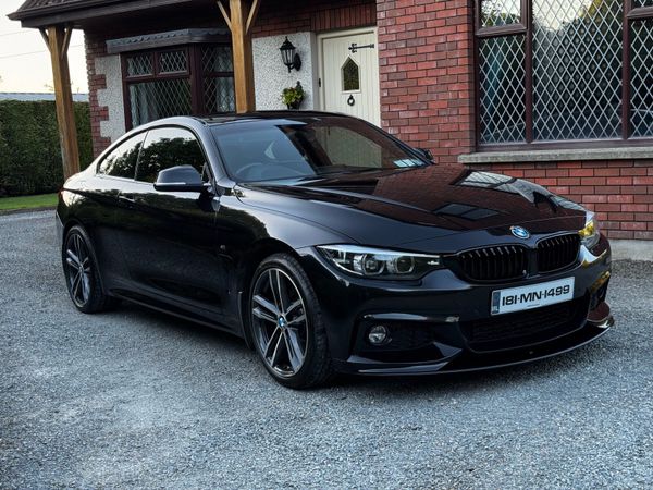 BMW 4-Series Coupe, Diesel, 2018, Black