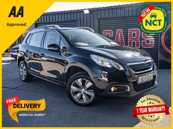 Peugeot 2008 SUV, Diesel, 2015, Black