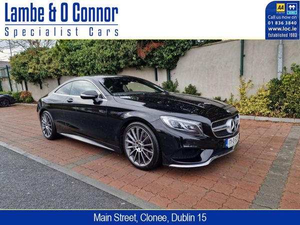 Mercedes-Benz S-Class Coupe, Petrol, 2017, Black