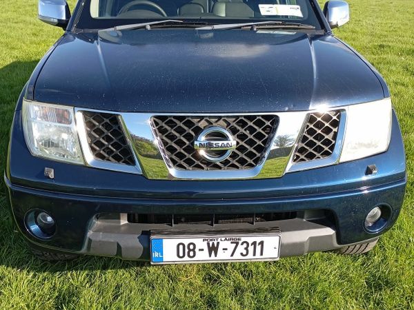 Nissan Navara Crew Cab, Diesel, 2008, Blue