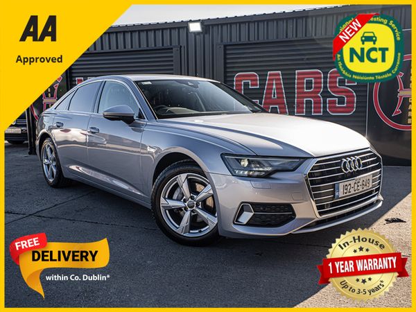 Audi A6 Saloon, Diesel, 2019, Silver