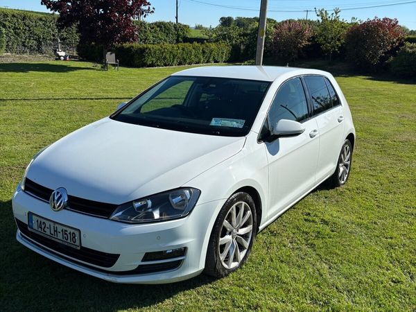 Volkswagen Golf Hatchback, Diesel, 2014, White