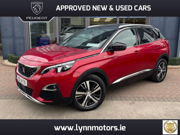 Peugeot 3008 MPV, Petrol, 2018, Red
