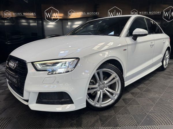 Audi A3 Saloon, Petrol, 2017, White