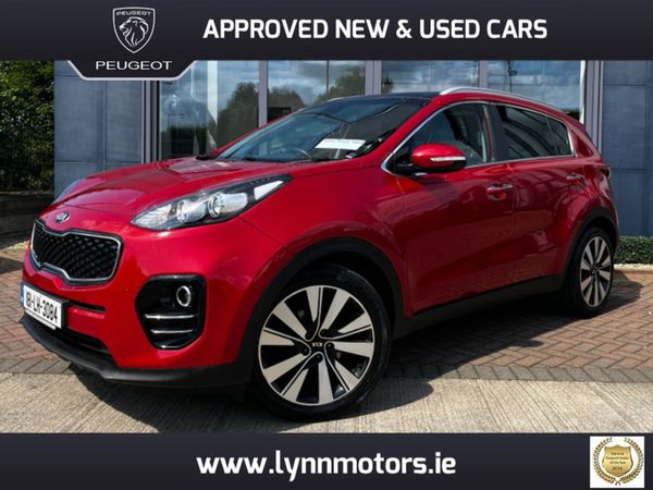 Kia Sportage Estate, Diesel, 2018, Red