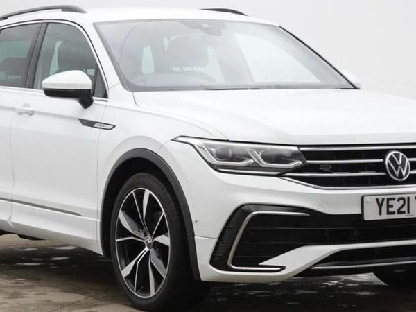 Volkswagen Tiguan SUV, Diesel, 2021, White