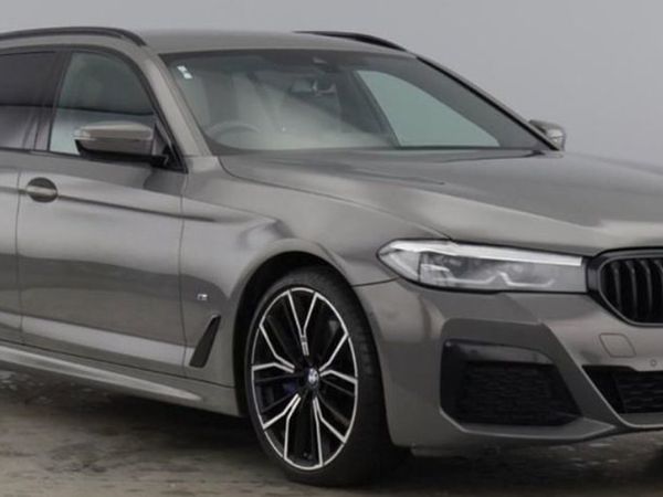 BMW 5-Series Estate, Diesel, 2021, Grey