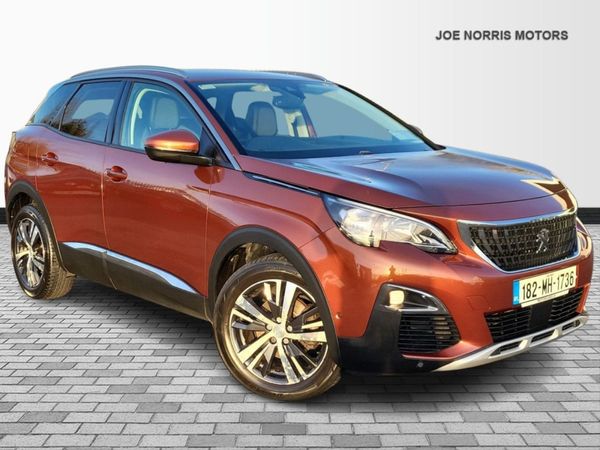 Peugeot 3008 SUV, Petrol, 2018, Brown