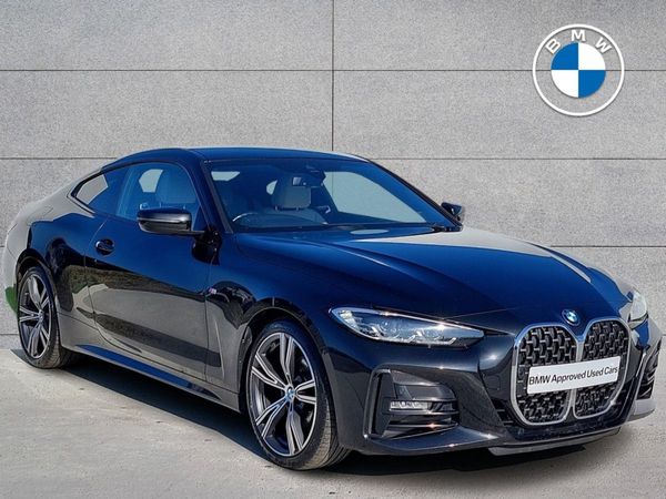 BMW 4-Series Coupe, Diesel, 2023, Black