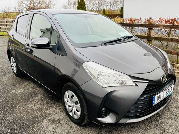 Toyota Vitz Hatchback, Petrol, 2018, Grey