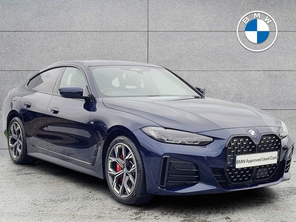 BMW 4-Series Saloon, Diesel, 2023, Blue