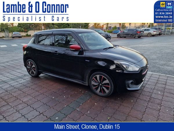 Suzuki Swift Hatchback, Petrol Hybrid, 2017, Black