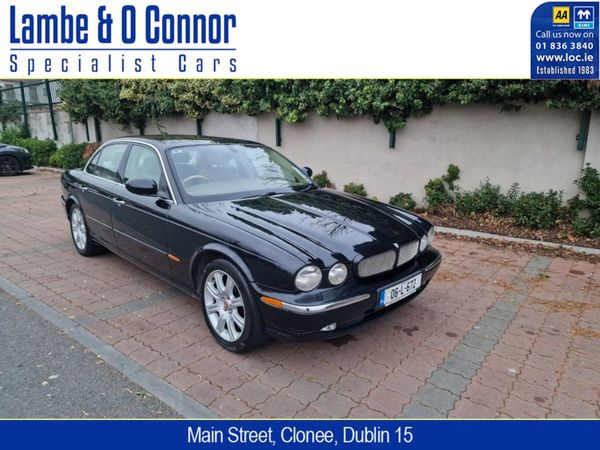 Jaguar XJ Saloon, Petrol, 2006, Black