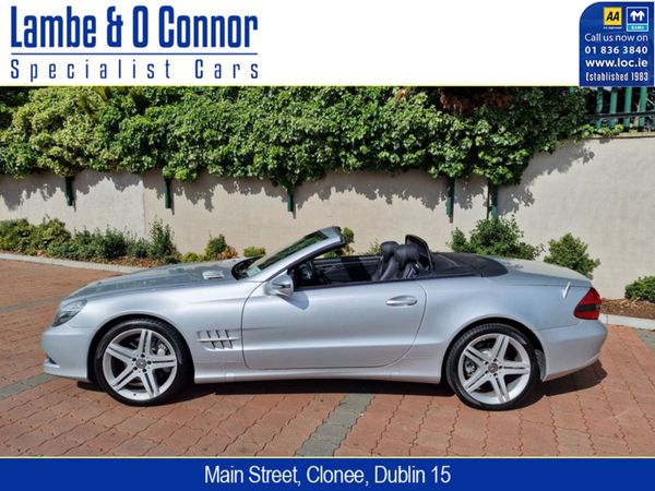 Mercedes-Benz SL-Class Cabriolet, Petrol, 2010, Silver