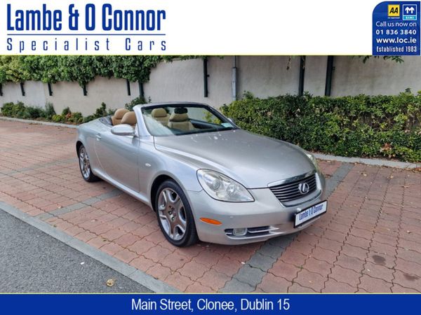 Lexus SC Cabriolet, Petrol, 2006, Silver