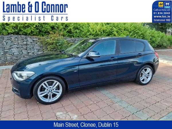 BMW 1-Series Hatchback, Petrol, 2014, Blue