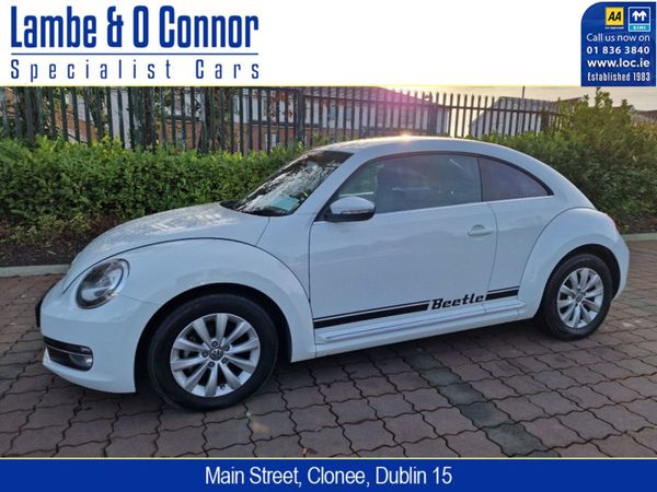 Volkswagen Beetle Hatchback, Petrol, 2014, White