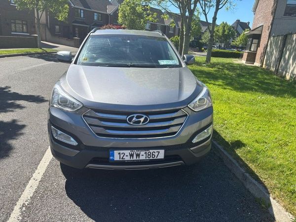 Hyundai Santa Fe SUV, Diesel, 2012, Silver