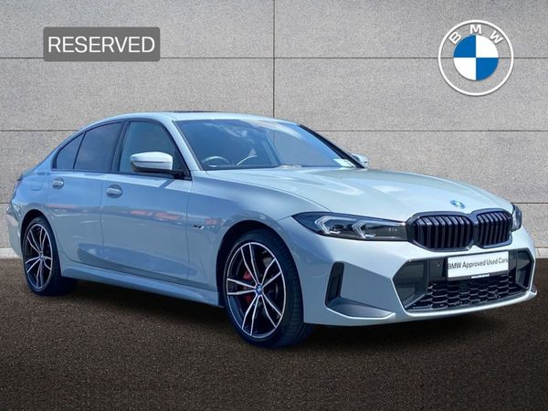 BMW 3-Series Saloon, Petrol Plug-in Hybrid, 2023, Grey