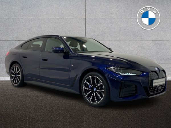 BMW i4 Hatchback, Electric, 2024, Blue