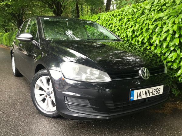 Volkswagen Golf Hatchback, Diesel, 2014, Black