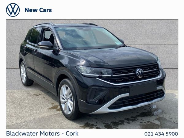Volkswagen T-Cross SUV, Petrol, 2025, Black