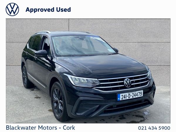 Volkswagen Tiguan Allspace SUV, Diesel, 2024, Black